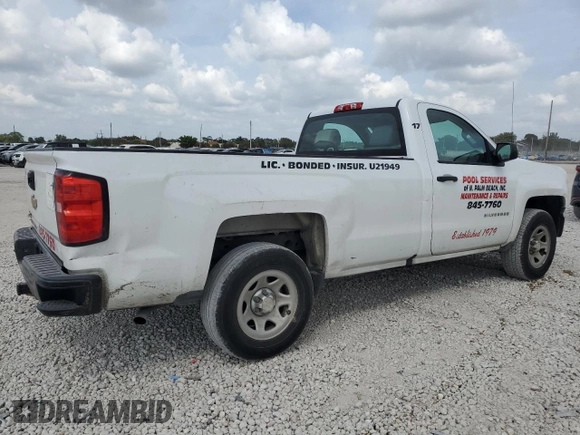 2016 Chevrolet Silverado 1500 Work Truck with VIN 1GCNCNEH1GZ384580, listed as a Copart auction lot 46840095 with 125,936 mi miles and Salvage Title. Bid and sale history available at carsss.com. Image 3.