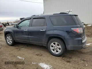 2016 GMC Acadia SLE with VIN 1GKKRNED1GJ229609, listed as a Copart auction lot 44174715 with 161,209 mi miles and Clean Title. Bid and sale history available at DreamBid. Image 2.