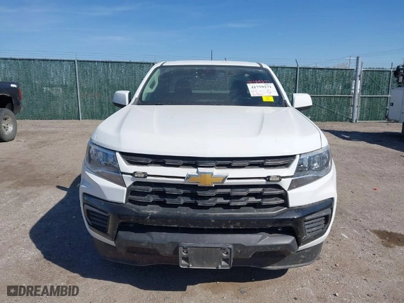2022 Chevrolet Colorado 2WD LT with VIN 1GCHSCEA4N1122023, listed as a IAAI auction lot 41759271 with 36,854 mi miles. Bid and sale history available at carsss.com. Image 6.