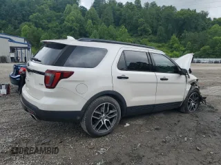 2016 Ford Explorer Sport with VIN 1FM5K8GT3GGA41704, listed as a Copart auction lot 61453515 with 101,801 mi miles and Salvage title. Bid and sale history available at DreamBid. Image 3.