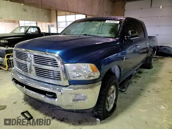 2010 Dodge 2500 SLT with VIN 3D7UT2HL5AG135187, listed as a Copart auction lot 80977594 with 254,894 mi miles and Non repairable. Bid and sale history available at DreamBid. Image 10.