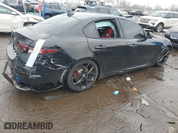 2021 Alfa Romeo Giulia Ti z VIN ZARFANBN3M7644625, wystawiony jako Copart lot #43411055 z przebiegiem Nie podano mil oraz Nie do naprawy • Non repairable. Historia ofert i sprzedaży dostępna na DreamBid. Obrazek 3.