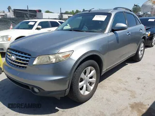 2005 Infiniti FX z VIN JNRAS08W05X216386, wystawiony jako IAAI lot #42346579 z przebiegiem 183 130 mil mil oraz . Historia ofert i sprzedaży dostępna na DreamBid. Obrazek 2.