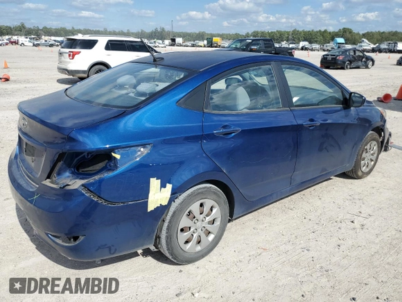 2016 Hyundai Accent SE with VIN KMHCT4AE9GU943119, listed as a Copart auction lot 75144173 with 156,525 mi miles and . Bid and sale history available at DreamBid. Image 3.