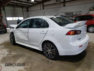 2016 Mitsubishi Lancer GT with VIN JA32U8FW9GU011121, listed as a Copart auction lot 82325464 with 101,202 mi miles and Salvage Title. Bid and sale history available at carsss.com. Image 2.