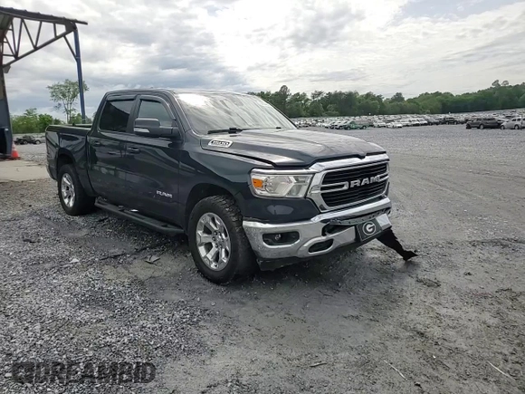 2021 Ram 1500 Big Horn z VIN 1C6SRFFT5MN695160, wystawiony jako Copart lot #54244825 z przebiegiem 118 241 mil mil oraz Szkoda całkowita • Salvage title. Historia ofert i sprzedaży dostępna na DreamBid. Obrazek 13.