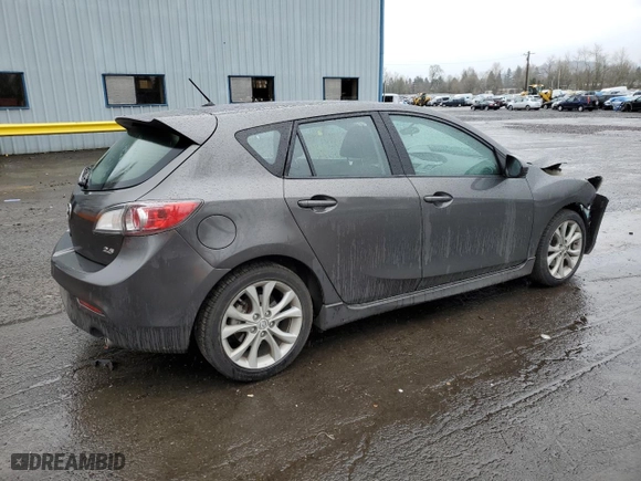 2011 Mazda Mazda3 s Sport with VIN JM1BL1K67B1458302, listed as a Copart auction lot 47879285 with 123,343 mi miles and Salvage Title. Bid and sale history available at carsss.com. Image 3.
