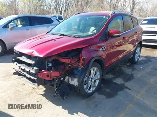 2014 Ford Escape Titanium with VIN 1FMCU9J97EUB79748, listed as a IAAI auction lot 41884915 with 197,899 mi miles. Bid and sale history available at carsss.com. Image 17.
