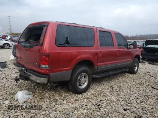 2002 Ford Excursion XLT with VIN 1FMNU41S12EC55212, listed as a Copart auction lot 80321454 with 243,448 mi miles and Clean Title. Bid and sale history available at DreamBid. Image 3.