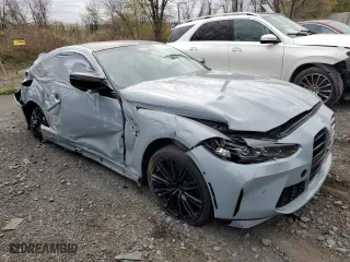 2023 BMW M4 Competition xDrive with VIN WBS43AZ04PCL27746, listed as a Copart auction lot 54118425 with 18,830 mi miles and Salvage Title. Bid and sale history available at carsss.com. Image 4.