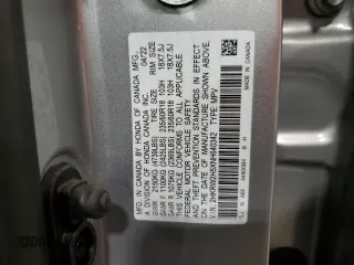 2022 Honda CR-V EX z VIN 2HKRW2H5XNH640342, wystawiony jako Copart lot #56883395 z przebiegiem 31 892 mil mil oraz Szkoda całkowita • Salvage title. Historia ofert i sprzedaży dostępna na DreamBid. Obrazek 13.