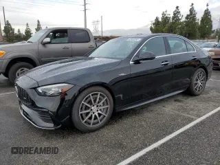 2024 Mercedes-Benz C 43 AMG z VIN W1KAF8HB6RR220507, wystawiony jako Copart lot #42452265 z przebiegiem 662 mil mil oraz Szkoda całkowita • Salvage title. Historia ofert i sprzedaży dostępna na DreamBid. Obrazek 1.