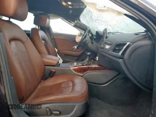 2015 Audi A6 3.0T Premium Plus with VIN WAUFGAFCXFN016132, listed as a Copart auction lot 50551585 with 90,637 mi miles and Salvage Title. Bid and sale history available at carsss.com. Image 7.