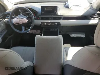 2023 Honda Pilot LX with VIN 5FNYG2H21PB004294, listed as a Copart auction lot 58257395 with 31,498 mi miles and Salvage title. Bid and sale history available at DreamBid. Image 8.