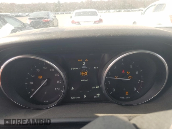 2016 Land Rover Range Rover Sport SE with VIN SALWG2PF5GA593735, listed as a Copart auction lot 53455955 with 106,567 mi miles and Salvage Title. Bid and sale history available at DreamBid. Image 9.