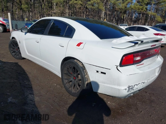 2013 Dodge Charger RT with VIN 2C3CDXCT7DH583673, listed as a IAAI auction lot 41370924 with 133,474 mi miles. Bid and sale history available at carsss.com. Image 3.