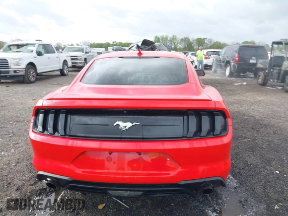 2022 Ford Mustang EcoBoost with VIN 1FA6P8TH4N5102519, listed as a IAAI auction lot 41922347 with 49,454 mi miles. Bid and sale history available at carsss.com. Image 16.