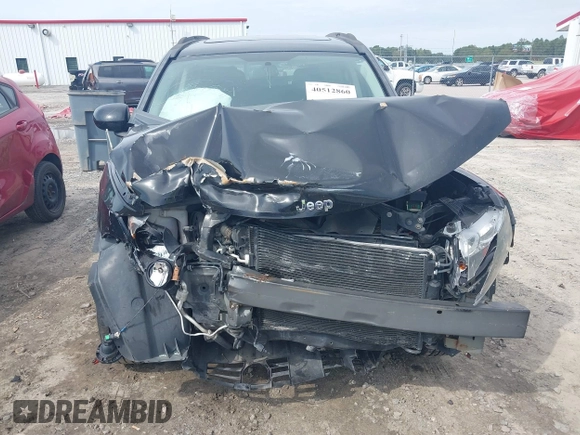 2016 Jeep Compass Latitude with VIN 1C4NJDEB2GD746067, listed as a IAAI auction lot 40512860 with 119,360 mi miles. Bid and sale history available at carsss.com. Image 13.