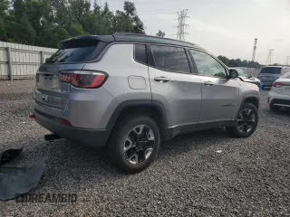 2018 Jeep Compass Trailhawk with VIN 3C4NJDDB3JT168841, listed as a Copart auction lot 59009415 with 130,752 mi miles and Salvage title. Bid and sale history available at DreamBid. Image 3.