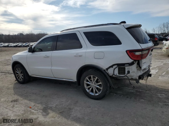 2017 Dodge Durango SXT with VIN 1C4RDJAG1HC957972, listed as a Copart auction lot 46336295 with 83,482 mi miles and Salvage Title. Bid and sale history available at carsss.com. Image 2.