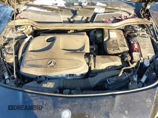 2017 Mercedes-Benz CLA with VIN WDDSJ4EB9HN455067, listed as a IAAI auction lot 41188890 with 1 mi miles. Bid and sale history available at carsss.com. Image 10.