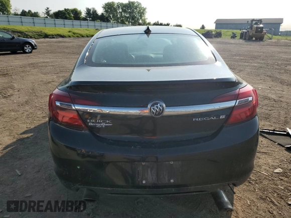 2017 Buick Regal Sport Touring with VIN 2G4GL5EX7H9130010, listed as a Copart auction lot 58614705 with 64,900 mi miles and Clean title. Bid and sale history available at DreamBid. Image 6.