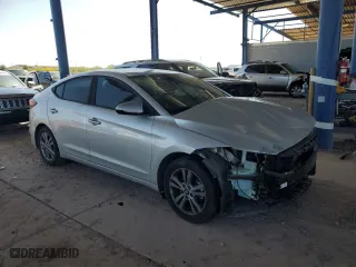 2017 Hyundai Elantra SE with VIN 5NPD84LFXHH110263, listed as a Copart auction lot 52234985 with 76,302 mi miles and Salvage Title. Bid and sale history available at carsss.com. Image 4.