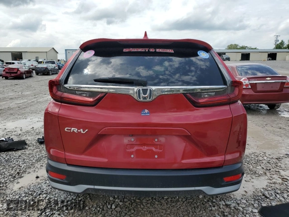 2021 Honda CR-V EX-L z VIN 7FARW1H89ME020300, wystawiony jako Copart lot #54331235 z przebiegiem Nie podano mil oraz Szkoda całkowita • Salvage title. Historia ofert i sprzedaży dostępna na DreamBid. Obrazek 6.