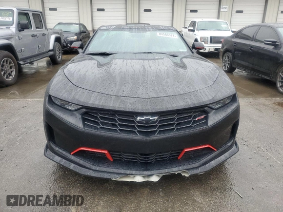2022 Chevrolet Camaro 2LT with VIN 1G1FD1RS4N0132199, listed as a Copart auction lot 84586974 with 25,714 mi miles and Salvage Title. Bid and sale history available at carsss.com. Image 5.