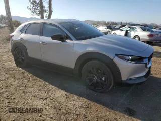 2024 Mazda CX-30 Premium Plus with VIN 3MVDMBEY3RM677696, listed as a Copart auction lot 80271714 with 3,265 mi miles and Salvage Title. Bid and sale history available at carsss.com. Image 4.