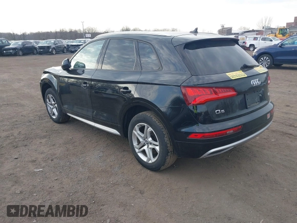 2018 Audi Q5 Premium with VIN WA1ANAFYXJ2173369, listed as a IAAI auction lot 41718714 with 60,578 mi miles and . Bid and sale history available at DreamBid. Image 3.