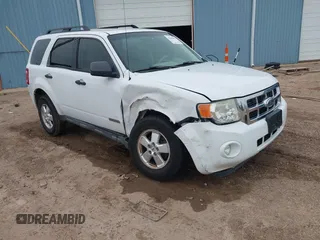 2008 Ford Escape XLT with VIN 1FMCU03Z88KA10119, listed as a IAAI auction lot 42625457 with 180,525 mi miles and . Bid and sale history available at DreamBid. Image 1.