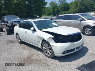 2007 Infiniti M x with VIN JNKAY01F67M462855, listed as a IAAI auction lot 42791607 with 119,332 mi miles and . Bid and sale history available at DreamBid. Image 1.