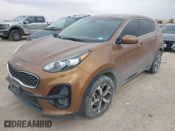 2020 Kia Sportage LX with VIN KNDPM3AC5L7796219, listed as a IAAI auction lot 41563048 with Not Provided miles. Bid and sale history available at carsss.com. Image 17.