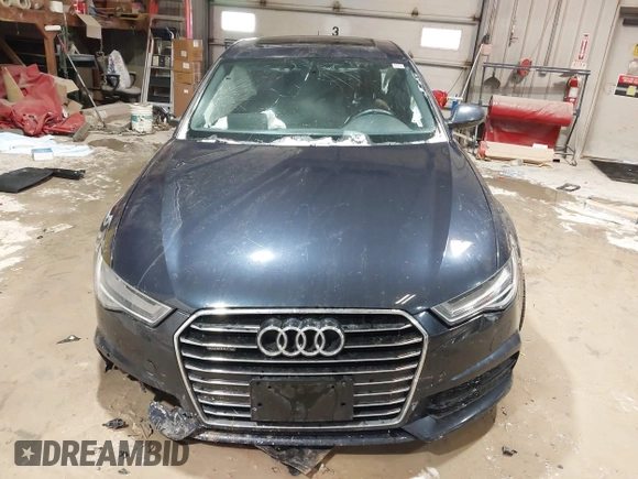 2018 Audi A6 Premium Plus with VIN WAUG8AFC1JN018586, listed as a IAAI auction lot 41835464 with 68,422 mi miles. Bid and sale history available at carsss.com. Image 12.