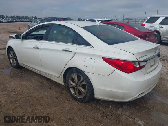 2011 Hyundai Sonata SE with VIN 5NPEC4ACXBH257458, listed as a IAAI auction lot 41636244 with 168,312 mi miles. Bid and sale history available at carsss.com. Image 3.