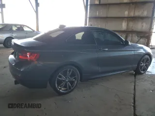 2015 BMW 2 Series M235i with VIN WBA1J7C59FV253506, listed as a Copart auction lot 49506005 with 73,628 mi miles and Clean Title. Bid and sale history available at carsss.com. Image 3.