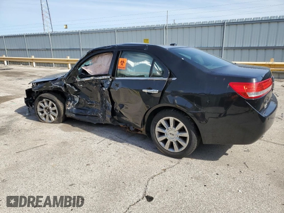 2011 Lincoln MKZ with VIN 3LNHL2JC2BR762775, listed as a Copart auction lot 48569275 with Not provided miles and Non repairable. Bid and sale history available at DreamBid. Image 2.
