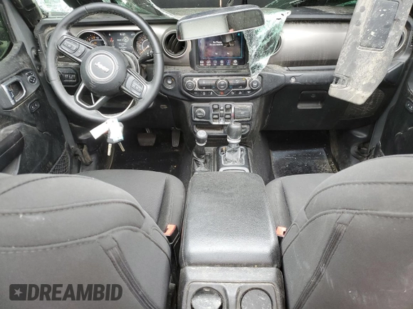 2020 Jeep Gladiator Sport S z VIN 1C6HJTAG6LL193553, wystawiony jako Copart lot #55638915 z przebiegiem 84 600 mil mil oraz Szkoda całkowita • Salvage title. Historia ofert i sprzedaży dostępna na DreamBid. Obrazek 8.