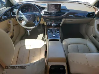 2013 Audi A6 Premium Plus with VIN WAUGFAFC9DN053872, listed as a Copart auction lot 54935735 with 117,804 mi miles and Clean title. Bid and sale history available at DreamBid. Image 8.