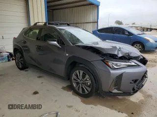 2019 Lexus UX with VIN JTHY3JBH4K2013715, listed as a Copart auction lot 68423002 with 20,011 mi miles. Bid and sale history available at carsss.com. Image 4.