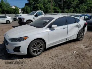 2020 Ford Fusion SEL with VIN 3FA6P0CD0LR154206, listed as a Copart auction lot 62036885 with 66,596 mi miles and Salvage title. Bid and sale history available at DreamBid. Image 1.