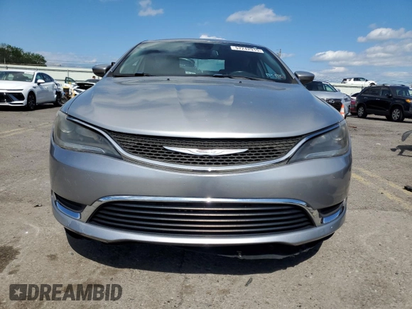 2015 Chrysler 200 Limited with VIN 1C3CCCAB9FN536662, listed as a Copart auction lot 57242915 with 72,193 mi miles and Salvage title. Bid and sale history available at DreamBid. Image 5.