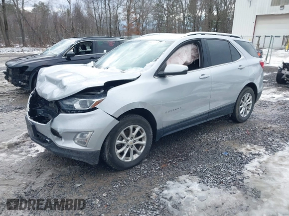 2018 Chevrolet Equinox LT with VIN 2GNAXSEV9J6308381, listed as a IAAI auction lot 40957972 with 103,387 mi miles. Bid and sale history available at carsss.com. Image 2.