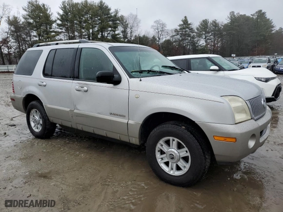 2002 Mercury Mountaineer Convenience w/4.6L with VIN 4M2ZU86W52UJ02759, listed as a Copart auction lot 84517524 with 131,638 mi miles and Clean Title. Bid and sale history available at carsss.com. Image 4.