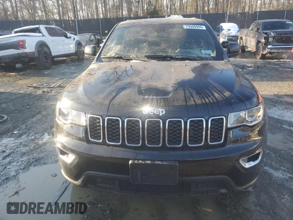 2022 Jeep Grand Cherokee WK Laredo X with VIN 1C4RJFAGXNC119635, listed as a Copart auction lot 75948994 with 0 mi miles and Salvage Title. Bid and sale history available at carsss.com. Image 5.