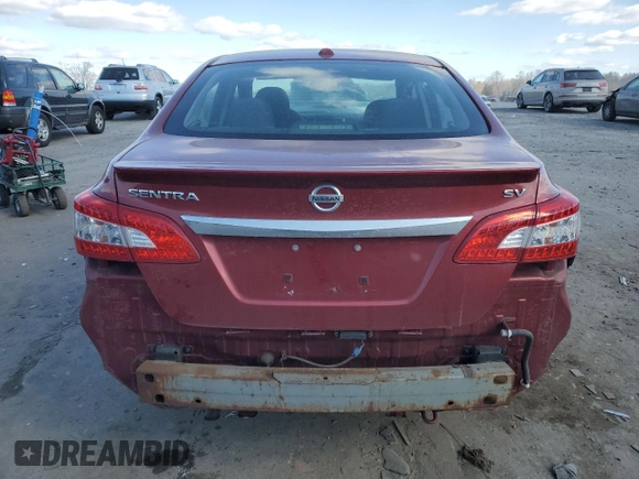 2015 Nissan Sentra SL with VIN 3N1AB7AP1FY348085, listed as a Copart auction lot 47015205 with 159,252 mi miles and Salvage Title. Bid and sale history available at DreamBid. Image 6.
