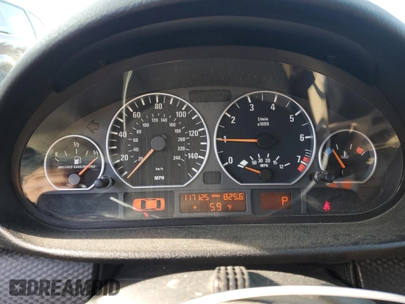 2005 BMW 3 Series 330Ci with VIN WBABW53425PL51250, listed as a Copart auction lot 80262864 with 117,125 mi miles and Salvage Title. Bid and sale history available at carsss.com. Image 9.