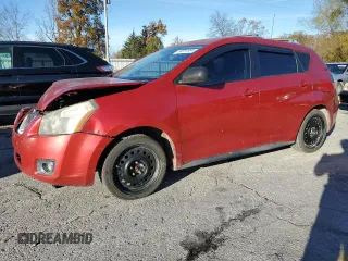 2009 Pontiac Vibe 1SB with VIN 5Y2SP67099Z435329, listed as a Copart auction lot 80291994 with 184,901 mi miles and Salvage title. Bid and sale history available at DreamBid. Image 1.