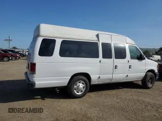 2008 Ford Econoline Cargo Commercial with VIN 1FTNS24W58DA22932, listed as a Copart auction lot 53193794 with Not Provided miles and Salvage Title. Bid and sale history available at DreamBid. Image 3.
